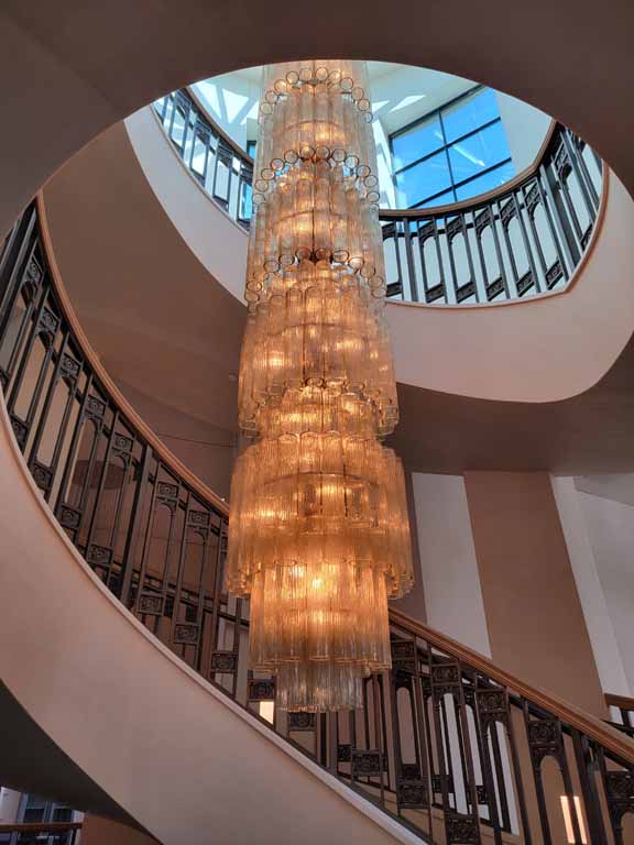 Spiral Staircase at Restoration Hardware Pier 70 Bethlehem Steel Building